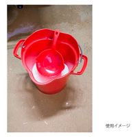 ヴァイカン ハイジーンバケット 20L レッド 56924 1個（直送品）