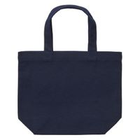 United Athle エコバッグ 1460-01 キャンバストートバッグ ネイビー S 146001286 1袋(1個)（直送品）