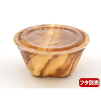 シーピー化成 麺・スープ容器 NFピッタ13 オリーブ本体 0600213005225 1袋(25個)（直送品）