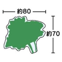 ユニバース フィルムシート グルメシート 蓮 丸 11501 1袋(1000枚)（直送品）