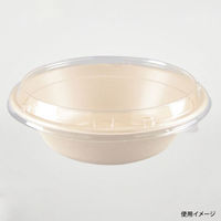 パックスタイル バガス容器 BBどんぶり 205φ×60H ラミ 653143 1袋(50個)（直送品）