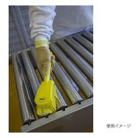 ヴァイカン ブラシ ショートハンドルブラシ(ハード) イエロー 41926 1個（直送品）