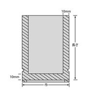 福助工業 真空袋 ナイロンポリ TLタイプ 13-18 405898 1袋(100個)（直送品）