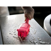 ヴァイカン ブラシ USTショートハンドルブラシ ピンク 41791 1個（直送品）