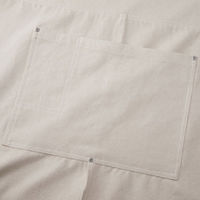 United Athle 1384-01ウォッシュキャンバスエプロン クロスタイプナチュラル 138401919 1袋(1個)（直送品）