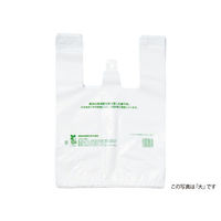 パックスタイル バイオマス弁当用レジ袋30 小 乳白 629745 1袋(100個)