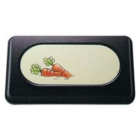 タカギ産業  弁当容器 PR-18 [本体]紺・内A [蓋]黒・新やさい(にんじん)盛蓋 1155799 100枚(10枚×10)（直送品）