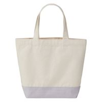 United Athle 1460-01 キャンバストートバッグ ナチュラル・ライトグレー S 14600125204 1袋(1個)（直送品）