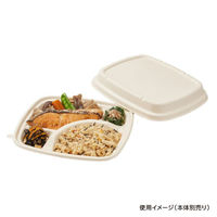 パックスタイル PS BB竹バガス N24-20F 共蓋蓋 653871 1袋(50個)（直送品）