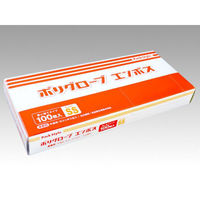 パックスタイル PSポリ手袋 半透明 箱入 SS 00437320 1袋(100個)（直送品）