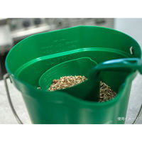 ヴァイカン ラウンドスコップ 1L グリーン 56812 1個（直送品）