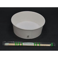 ケーピープラテック どんぶり容器 KM165-900 本体 白 54954 1袋(50個)（直送品）