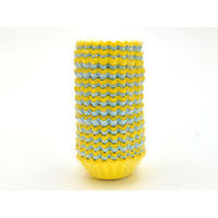 セイコー フィルムケース OPPフレアラミケース 7F パステルイエロー 500枚入 9101072008 1袋(1個)