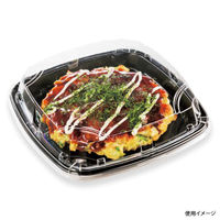 シーピー化成 惣菜容器 BFお好み角18黒本体 0145518000525 1袋(50個)（直送品）