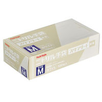 パックスタイル PSニトリル手袋 スタンダード 白・粉無 M 00531619 1袋(100個)（直送品）