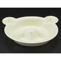 リスパック 弁当容器 PSPクマ本体 イエロー RLBE750 1袋(50個)（直送品）