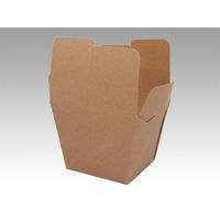 協和パック 弁当容器 デリメイト 8080 クラフト 477060 1袋(25個)（直送品）