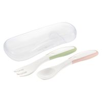 トライ おはし持ちスプーン・フォークセット（ケース付）1個 リッチェル