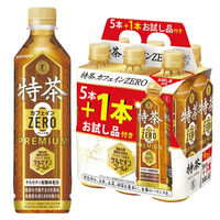 【キャンペーン品】【トクホ・特保】サントリー 特茶カフェインZERO ブレンド茶 NEWSパック 500ml 1箱（20+4本入）