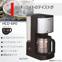 東芝 コーヒーメーカー HCD-6MJ（K） 1台