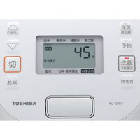 東芝 圧力IH炊飯器 3.5合 ホワイト RC-6PXV(W) 1台