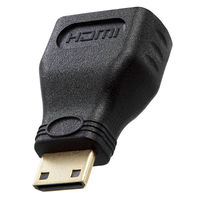 HDMIケーブル HDMImini変換アダプター ブラック エレコム 1個