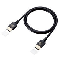 HDMIケーブル プレミアムHDMI 4K/60Hz スリム 1m 黒 ECDH-HDPES10BK エレコム 1個