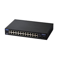 スイッチングハブ 24ポート ギガ WEBスマート 金属筐体 電源内蔵 ループ防止 3年保証 EHB-SG2C24 エレコム 1個（直送品）