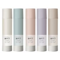 トンボ鉛筆【PIT】 スティックのり ピットハイパワーS 限定スモーキーツートーン HCB-515X 1セット（25個：5個×5）