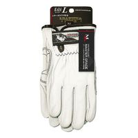 おたふく手袋 オタフク K-414 レザーキング あて付 L 牛革 1組