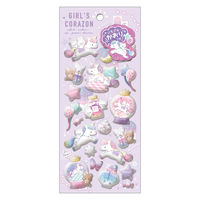 クーリア スペシャルもっちもちシール ガールズコラゾン/ユニコーン 71121 1セット(10枚)