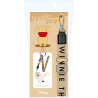 PGA ストラップホルダー付 ショルダーストラップ [くまのプーさん] PG-DSDST03POO 1個