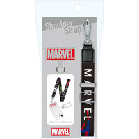 PGA ストラップホルダー付 ショルダーストラップ [マーベル ロゴ] PG-DSDST05MVL 1個