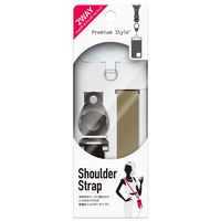 PGA ストラップホルダー付 ショルダーストラップ 2WAYタイプ カーキ PG-SDSTK03GR 1個