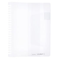 ロルバーン ポケット付メモ カバー クリア 抗菌 A5 透明 2個 デルフォニックス（Rollbahn）