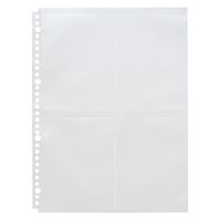 myfa（ミファ）コレクションポケット 4ポケット A4 30穴 L判・ハガキ用 10枚入 1セット（5袋） LIHIT LAB.