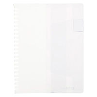 ロルバーン ポケット付メモカバー A5 クリア 透明 ノートカバー 2個 デルフォニックス（Rollbahn）