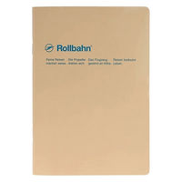 ロルバーンノート B6 5mm方眼 グレージュ 2冊 デルフォニックス（Rollbahn）