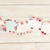 ラボクリップ メモ ドルチェーノ ジェラートカフェ ピンク B22-GCML01-PK 勝竜社