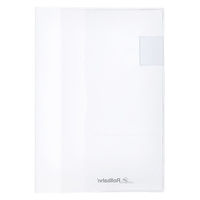 ロルバーンノートカバー クリア 抗菌 B6 透明 2個 デルフォニックス（Rollbahn）