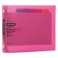 マルマン バインダー ミニ セプトクルール ピンク FM70B-08 2冊