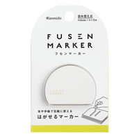 フセンマーカー 本体 幅6mm グリーン 緑 FM-1001 カンミ堂 2個