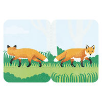 キングジム フタマタフセン イラストタイプ（Lサイズ） キツネ 2冊30枚入 3580-004