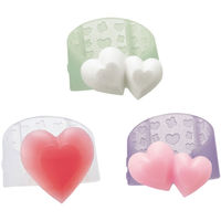 プラス 紙めくり メクリッコSWEET M ハート2 指サック 2袋（3個入×2） 35904