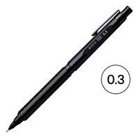 ぺんてる シャープペン オレンズネロ 0.3mm 黒 PP3003-A 3本
