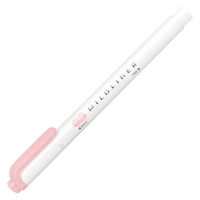 蛍光ペン マイルドライナー M ダスティピンク 3本 WKT7-MDP ゼブラ