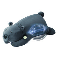 抱き枕　快眠用　ぬいぐるみ　ルルド　おやすみグースピーミニ　クマ　AX-BT807　安眠グッズ　プレゼント　ギフト　アテックス