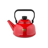 富士ホーロー IH琺瑯レッド4点セット(ケトル、ミルクパン、ソースパン、両手鍋) OT24-SD.R 1セット(4点)