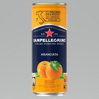 サンペレグリノ アランチャータ（オレンジ） 330ml 1箱（24缶入）