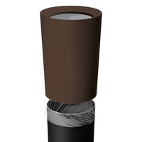 アスベル ルクレールCVミニ丸型ホワイト 6209 1個